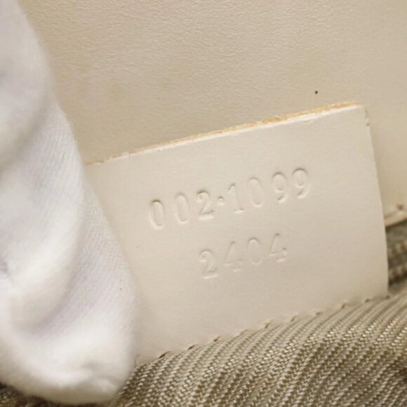 GUCCI GG Canvas Tote Bag Light Blue Gold 002 1099 Auth 130091 - Picture 12 of 16